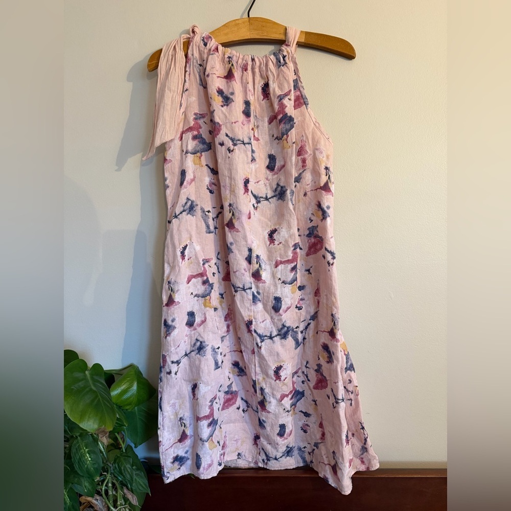 Bellambra Blush Linen Mini Dress - Picture 8 of 13